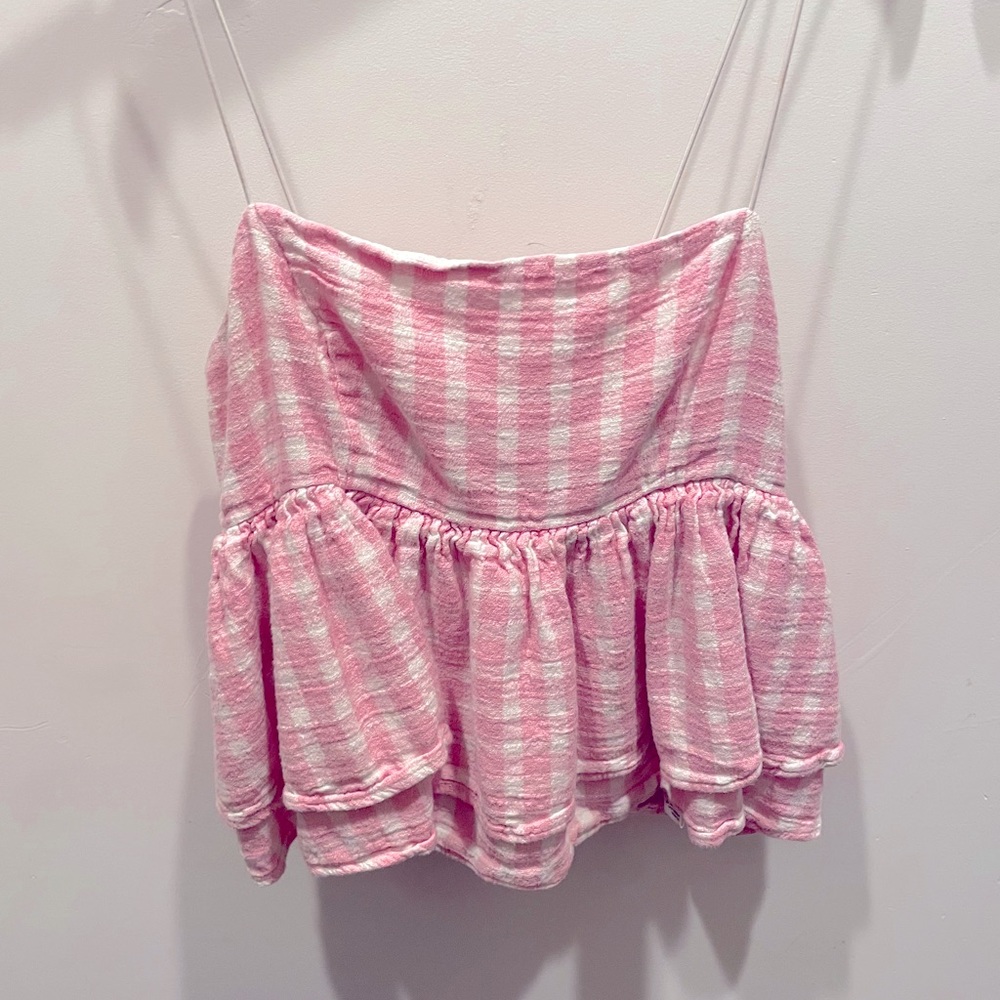 Picnic pink urban outfitters blouse
